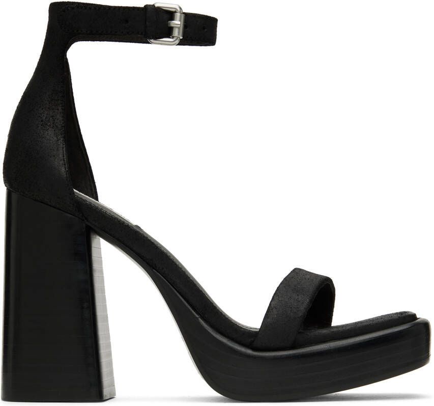 Rag & bone Black Matrix Heeled Sandals