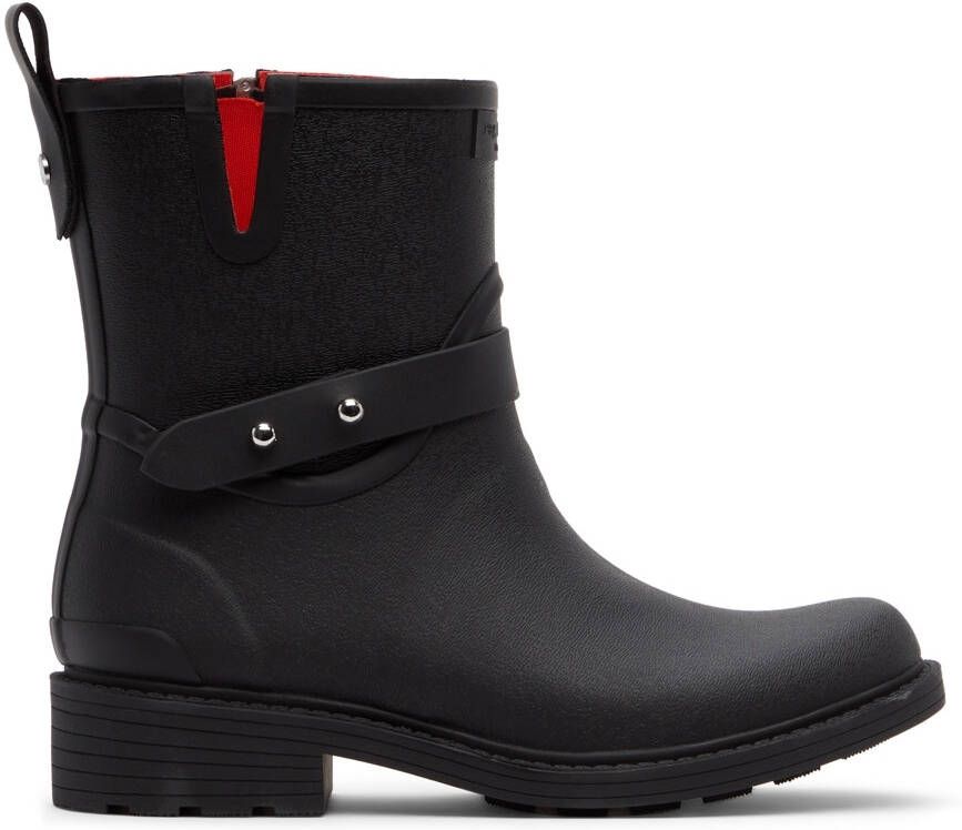 Rag & bone Black Moto Rain Boots - Picture 3