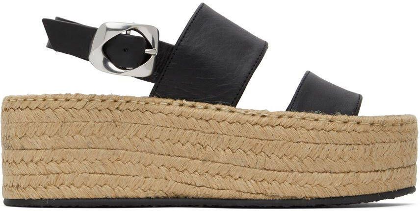Rag & bone Black Odyssey Espadrilles