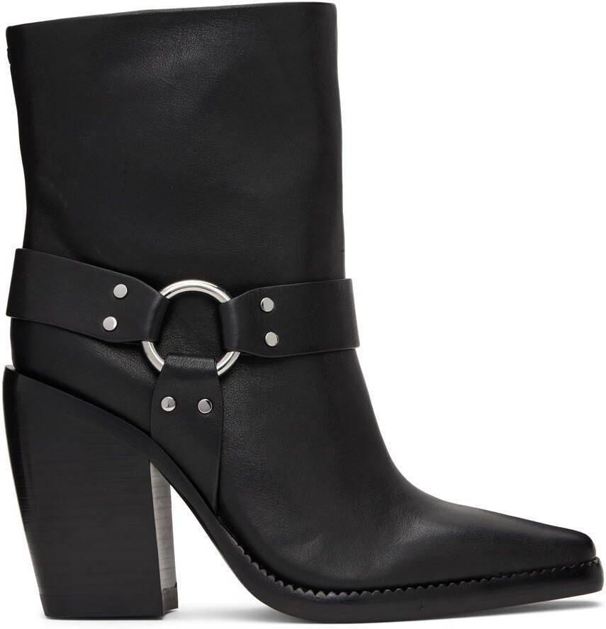 Rag & bone Black Rio Western Boots