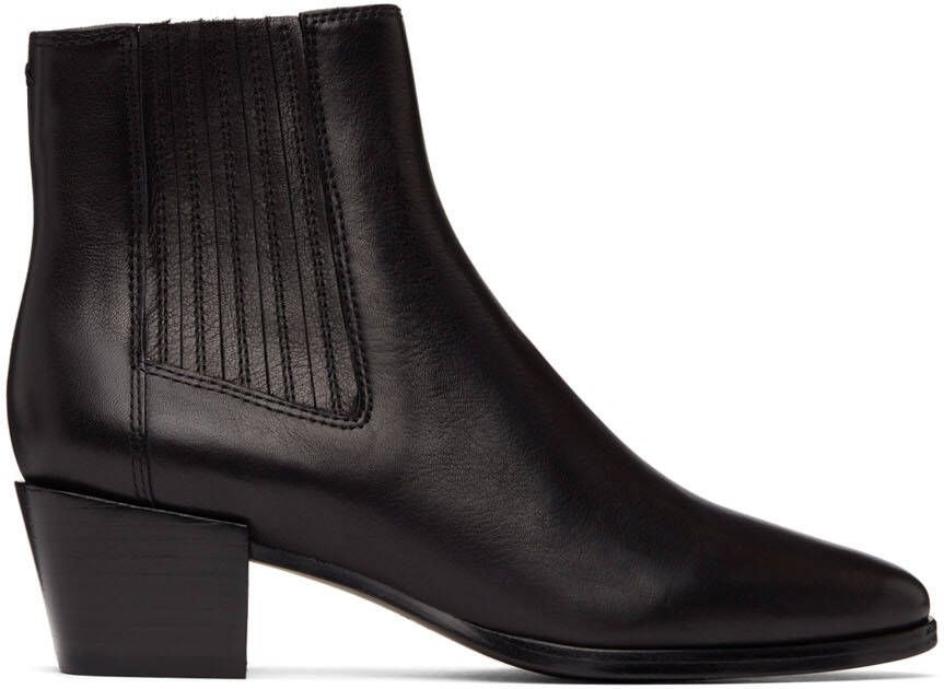 Rag & bone Black Rover Ankle Boots - Picture 2