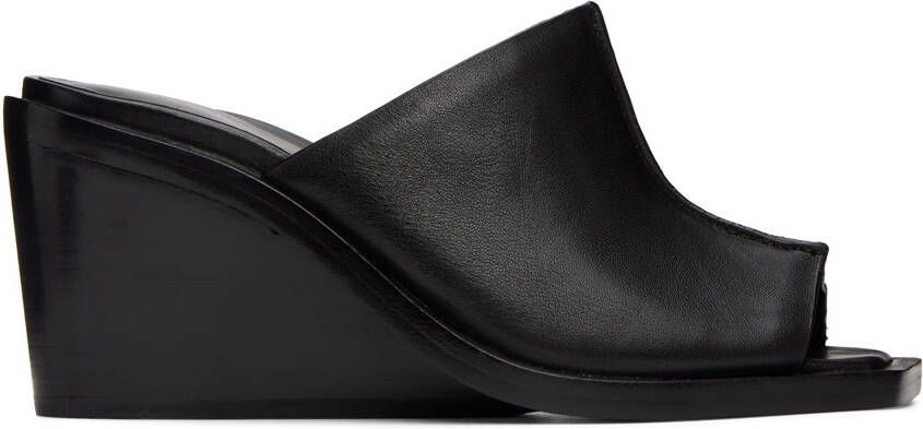 Rag & bone Black Santiago Wedge Sandals - Picture 5