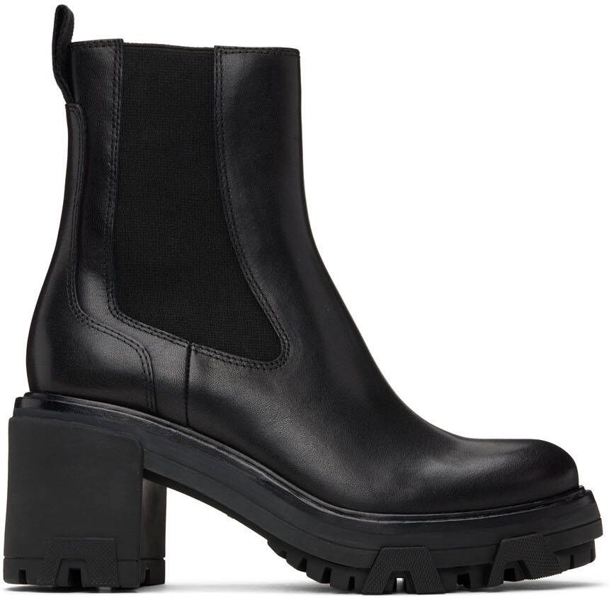 Rag & bone Black Shiloh Boots - Picture 4