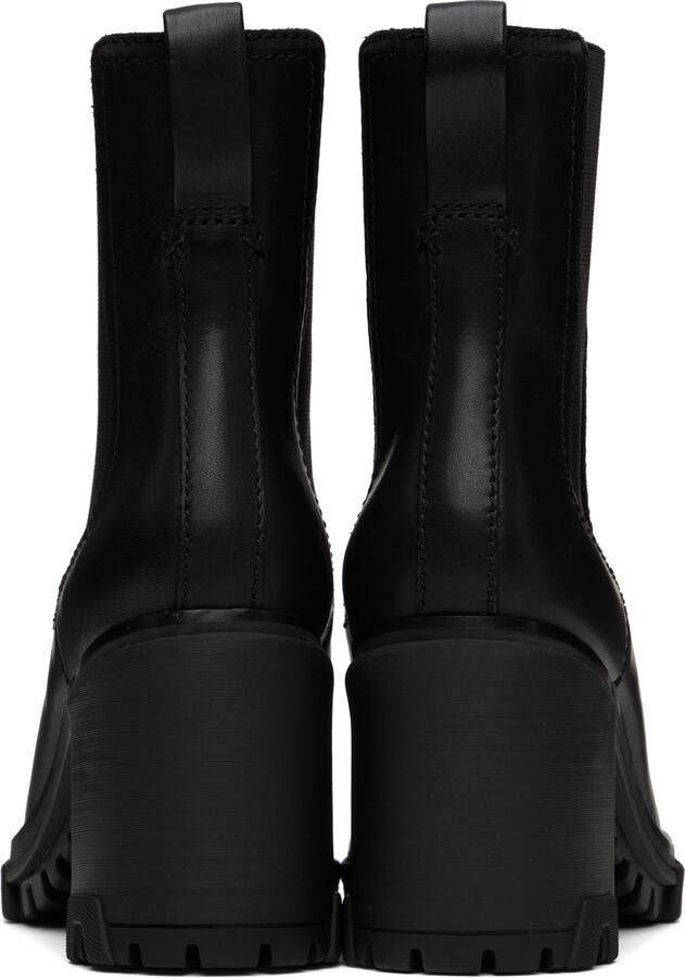 Rag & bone Black Shiloh High Chelsea Boots - Picture 4
