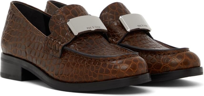 Rag & bone Brown Canter Loafers - Picture 2