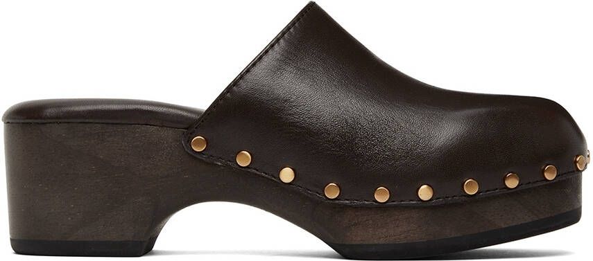Rag & bone Brown Mara Clogs - Picture 5