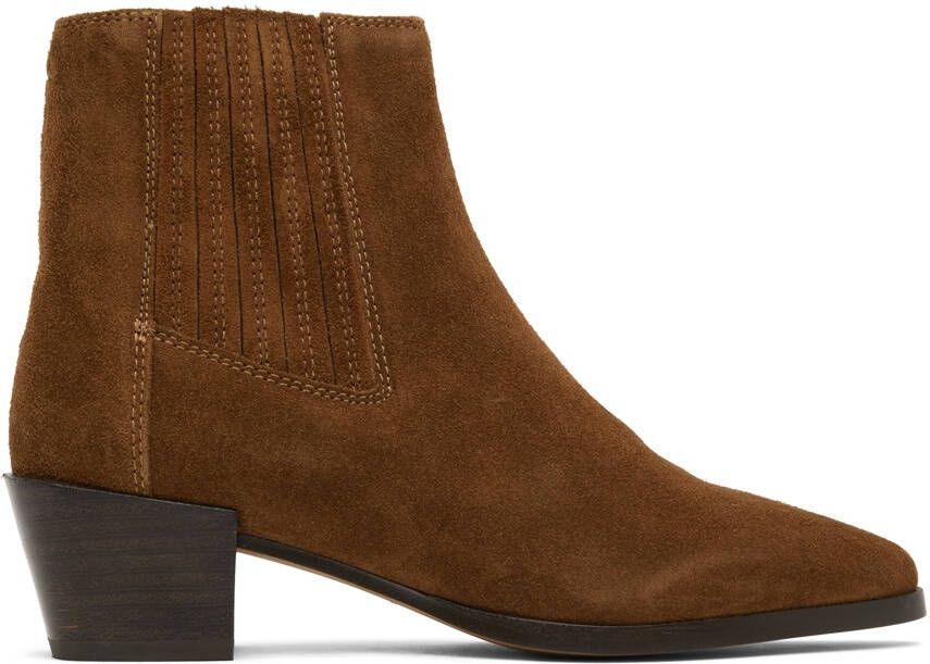 Rag & bone Brown Rover Ankle Boots - Picture 5