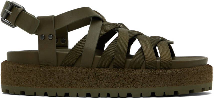 Rag & bone Khaki Park Sandals - Picture 4