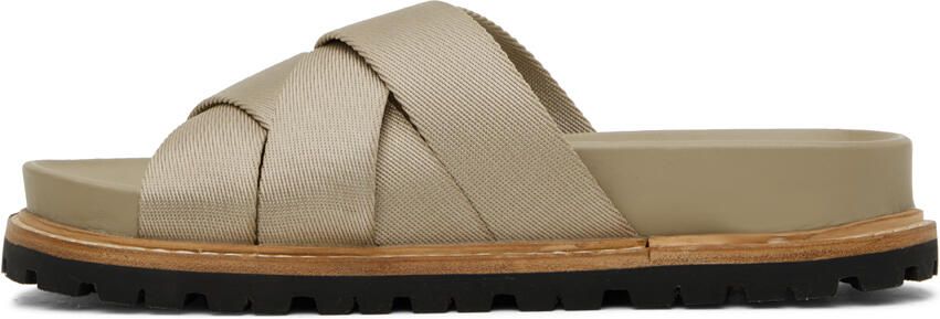 Rag & bone Khaki Park Slides - Picture 4