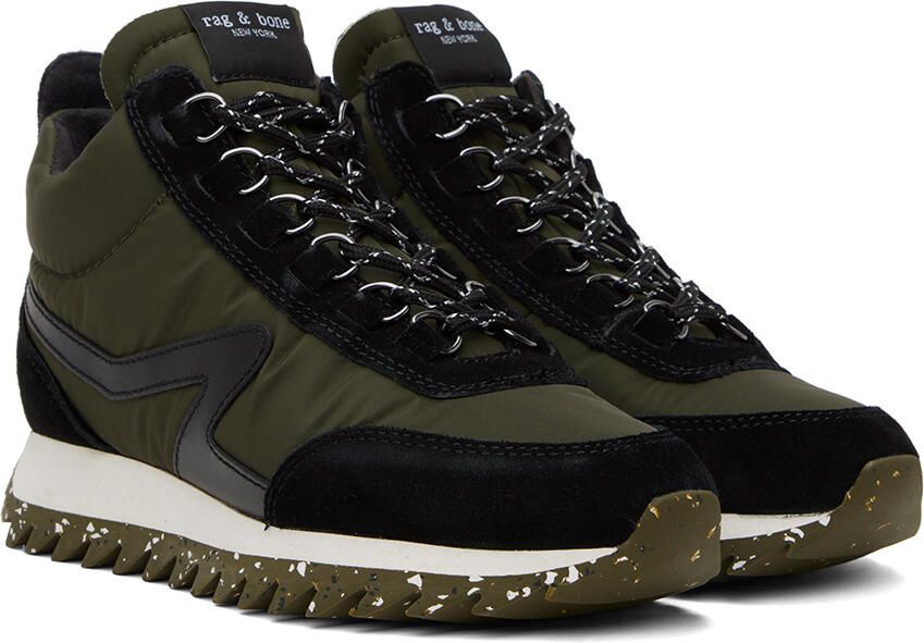 Rag & bone Khaki Retro Hiker Sneakers - Picture 2