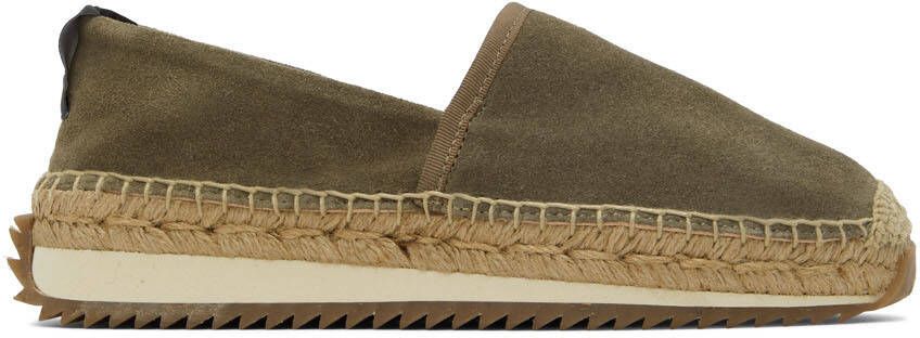 Rag & bone Khaki Runner Espadrilles
