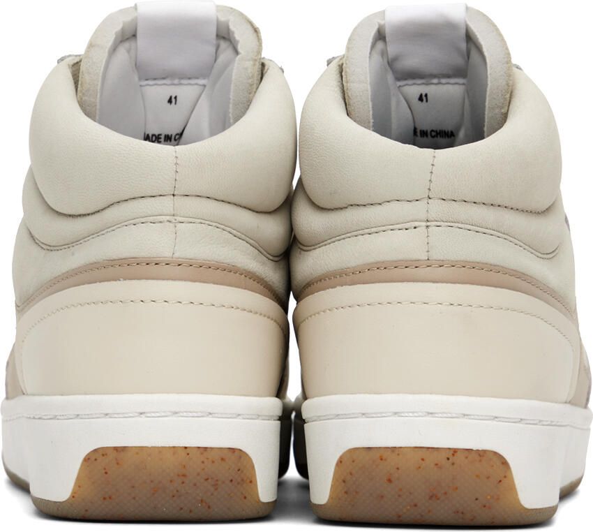 Rag & bone Off-White Retro Court Mid Sneakers