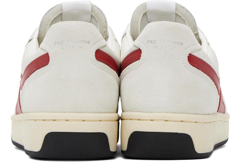 Rag & bone Off-White Retro Court Sneakers - Picture 2
