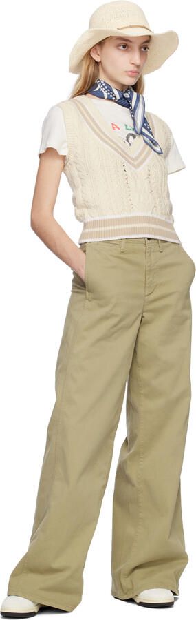 Rag & bone Off-White Retro Court Sneakers - Picture 4