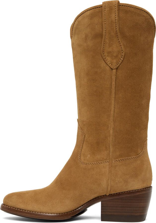 Rag & bone Tan RB Cowboy Boots