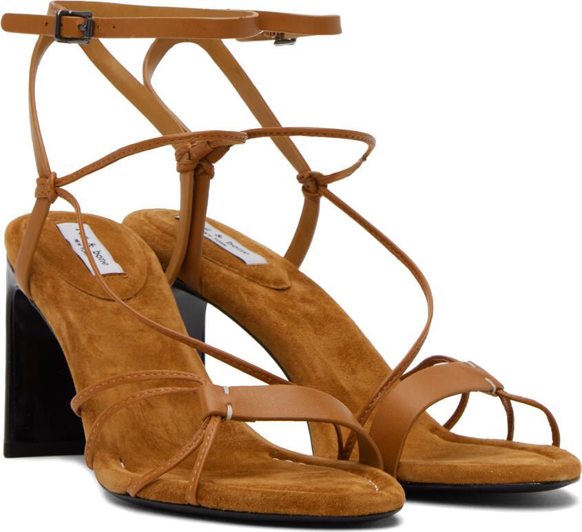 Rag & bone Tan Vossen Heeled Sandals - Picture 2
