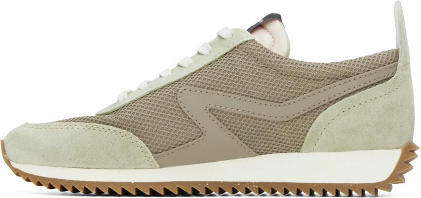 Rag & bone Taupe Retro Runner Sneakers - Picture 3