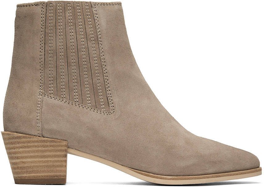 Rag & bone Taupe Rover Boots - Picture 5