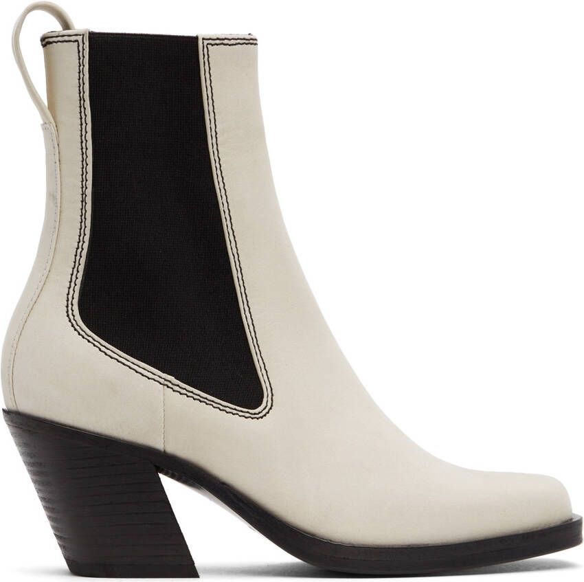Rag & bone White Axis Boots - Picture 5