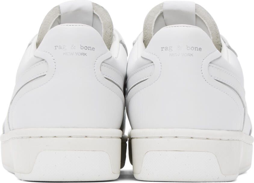 Rag & bone White Retro Court Sneakers - Picture 5