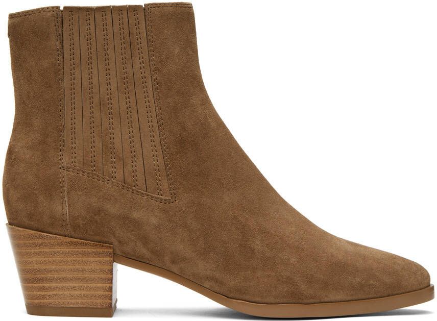 Rag & bone Beige Rover Ankle Boots - Picture 3