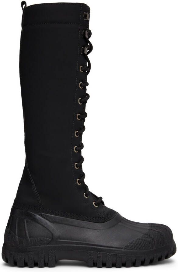 RAINS Black Diemme Edition Anatra Alto High Boots - Picture 4