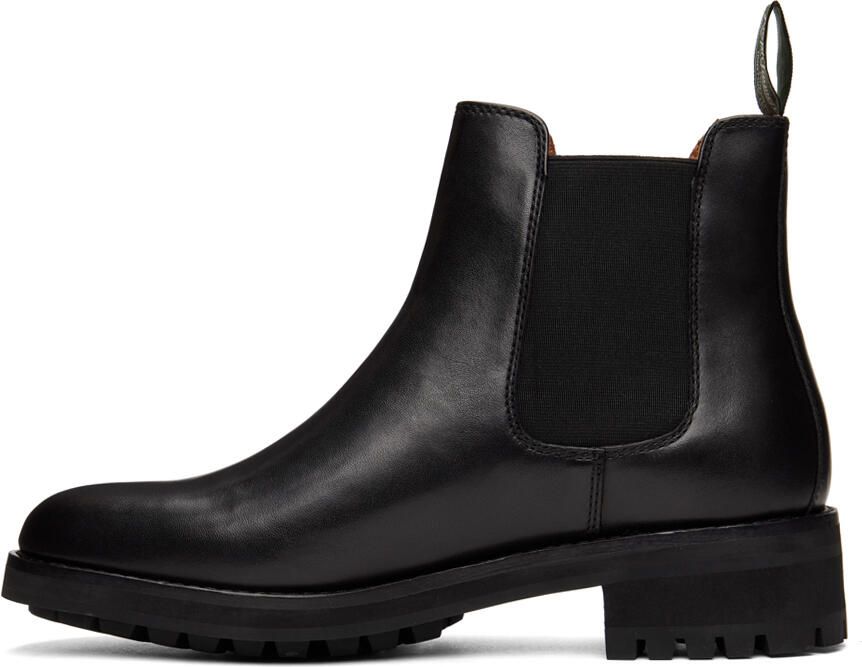 Polo Ralph Lauren Black Bryson Chelsea Boots - Picture 4