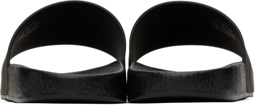 Polo Ralph Lauren Black Pony Slides