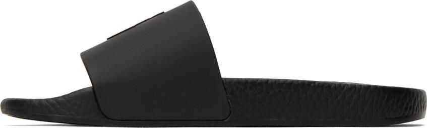Polo Ralph Lauren Black Pony Slides - Picture 4