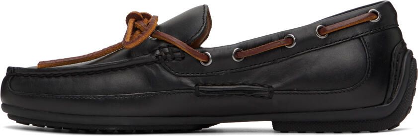 Polo Ralph Lauren Black Roberts Loafers - Picture 3