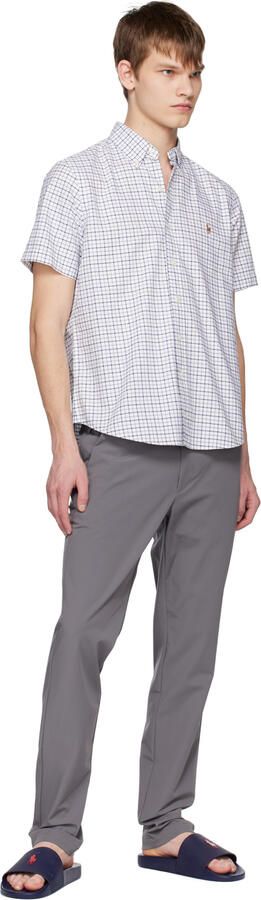 Polo Ralph Lauren Navy Pony Slides - Picture 3