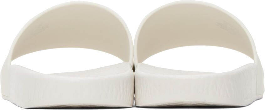 Polo Ralph Lauren White Polo Bear Slides