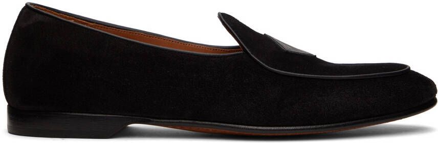 Ralph Lauren Purple Label Black Belvin Loafers - Picture 5
