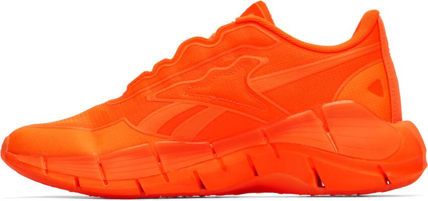 Reebok By Victoria Beckham Orange Zig Kinetica Sneakers - Picture 3