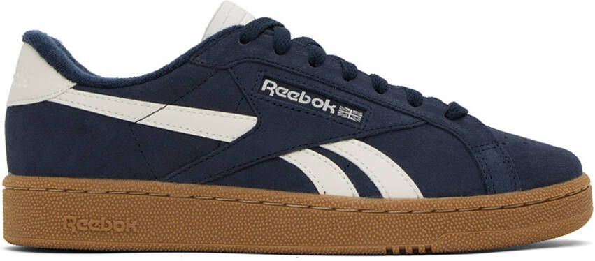 Reebok Classics Navy Club C Grounds Sneakers - Picture 5