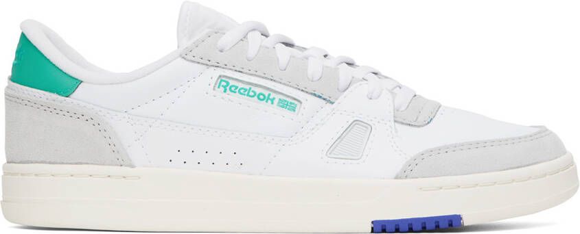 Reebok Classics White & Gray Lt Court Sneakers - Picture 4