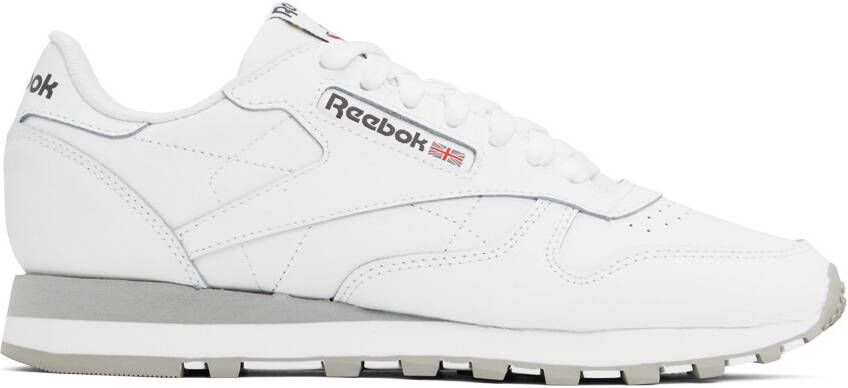 Reebok Classics White Classic Leather Sneakers - Picture 5
