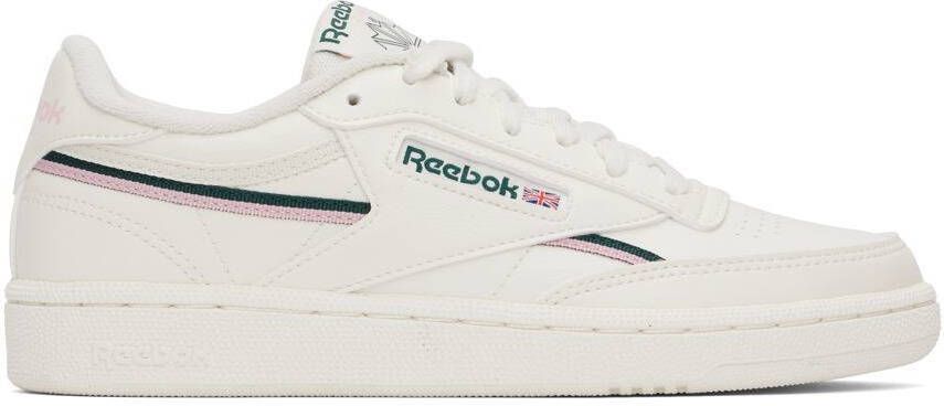 Reebok Classics White Club C 85 Vegan Leather Sneakers - Picture 5