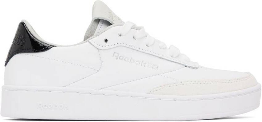 Reebok Classics White Club C Clean Sneakers - Picture 5