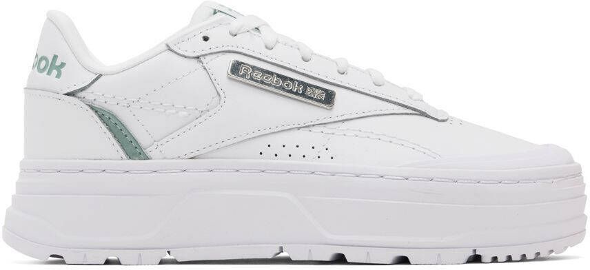 Reebok Classics White Club C Double GEO Sneakers - Picture 5