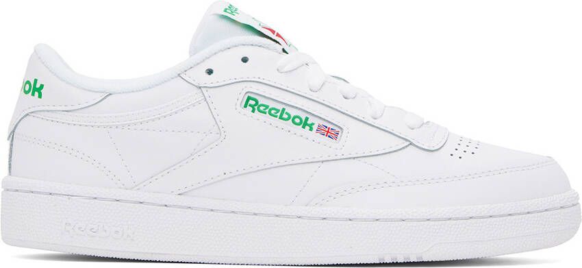 Reebok Classics White Club C Mid II Vintage Sneakers - Picture 2