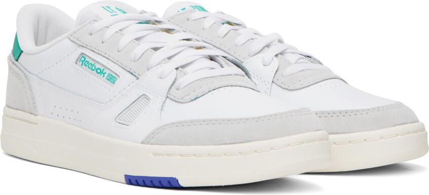 Reebok Classics White & Gray Lt Court Sneakers - Picture 2