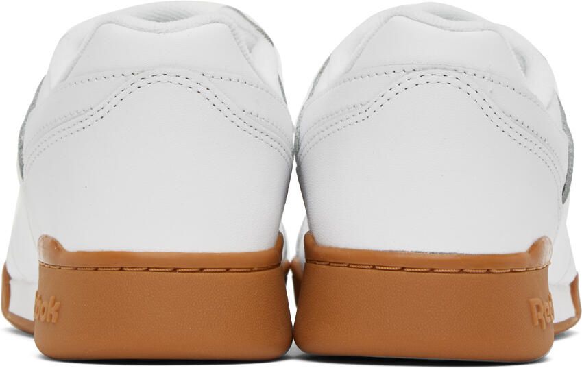 Reebok Classics White Leather Workout Plus Sneakers
