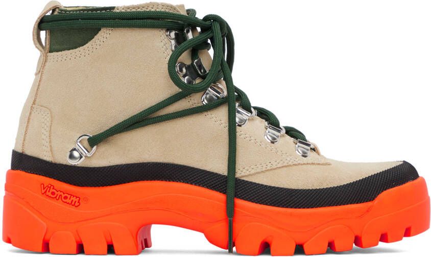 Reese Cooper Beige Wilson Boots - Picture 5