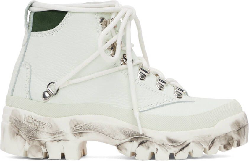 Reese Cooper White Wilson Boots - Picture 5