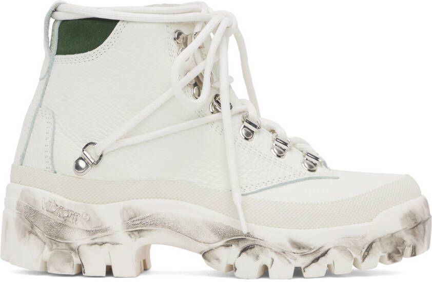 Reese Cooper White Wilson Boots - Picture 5