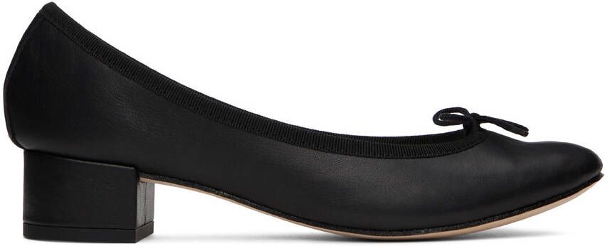 Repetto Black Camille Ballerina Heels - Picture 6