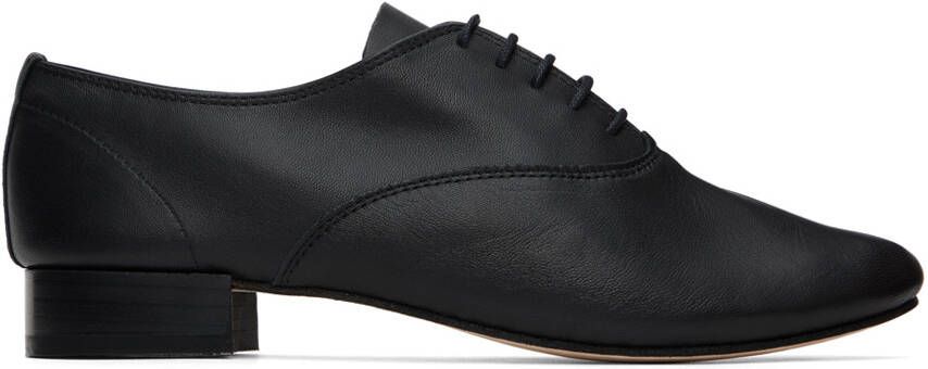 Repetto Black Zizi Oxfords - Picture 5