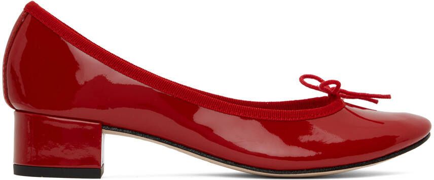 Repetto Red Camille Heels - Picture 7