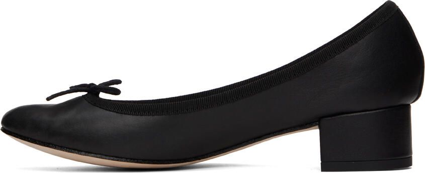 Repetto Black Camille Ballerina Heels - Picture 3